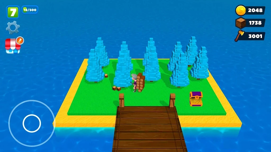 海岛工艺方块世界建造游戏官方版（Island Craft）截图1: