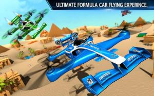 Flying Formula Car Racing Game游戏图4