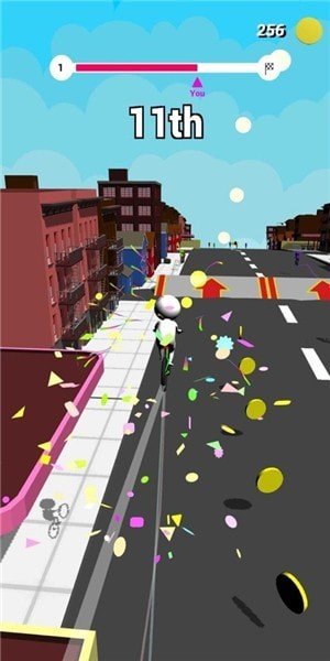 自行车挑战赛3D游戏官方版（Biker Challenge 3D）图2: