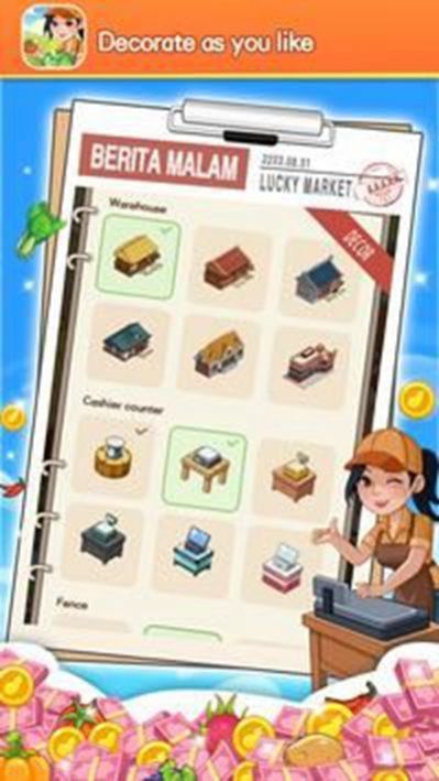 幸运市场游戏中文版（Lucky Market）图3:
