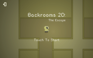 后室2D版游戏中文手机版（Backrooms 2D The Escape）图片1