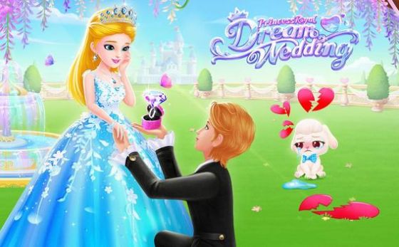 公主皇家梦幻婚礼游戏官方安卓版（Princess Royal Dream Wedding）图1: