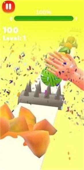水果粉碎者3D游戏官方手机版（Fruit Smasher 3D）图片1