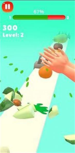 水果粉碎者3D游戏官方手机版（Fruit Smasher 3D）图2: