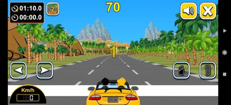 与曼苏尔赛车游戏官方版（Car racing with Mansour）图3: