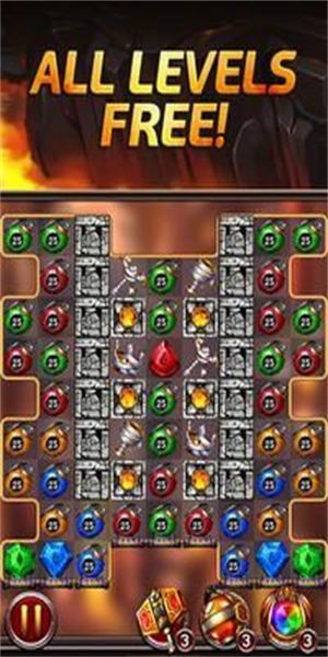 宝石燃烧王国游戏官方手机版（Jewel Blaze Kingdom）图片1