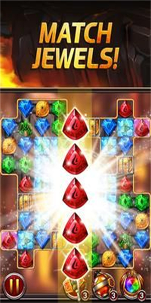 宝石燃烧王国游戏官方手机版（Jewel Blaze Kingdom）图3: