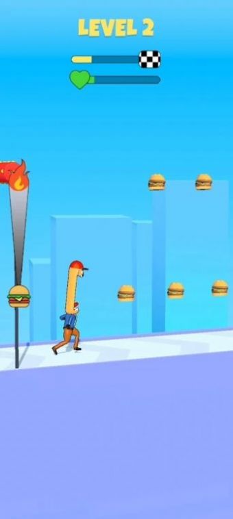 长脑袋吃汉堡跑酷游戏官方版图2: