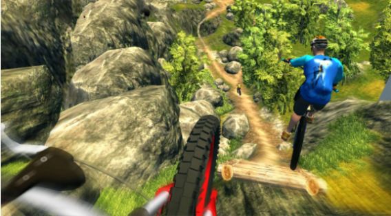 3D模拟自行车越野赛手机游戏安卓版图1: