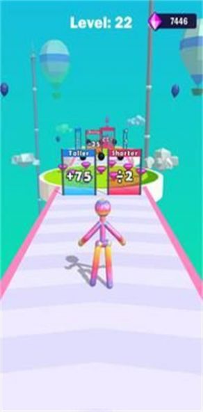 高个子人跑步比赛3D游戏官方版图片1