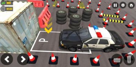 新警车停车训练游戏手机下载安装图片1