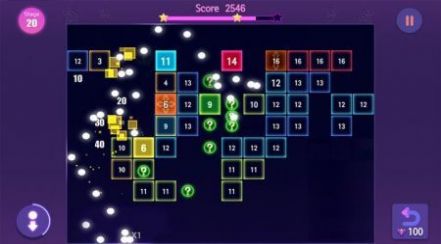 Neon Bricks Master游戏最新版图1: