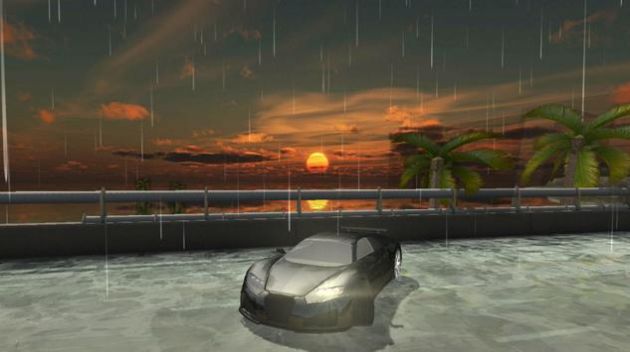 水上赛车冒险游戏最新版（Water Car Race adventure）图2: