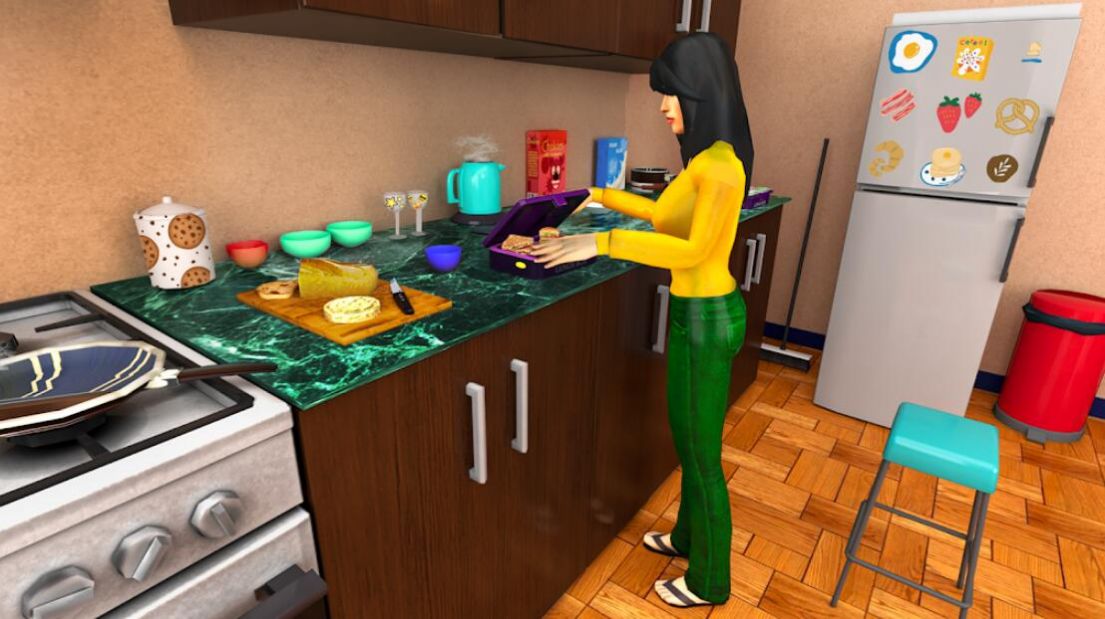虚拟单身妈妈模拟器2游戏官方版图2: