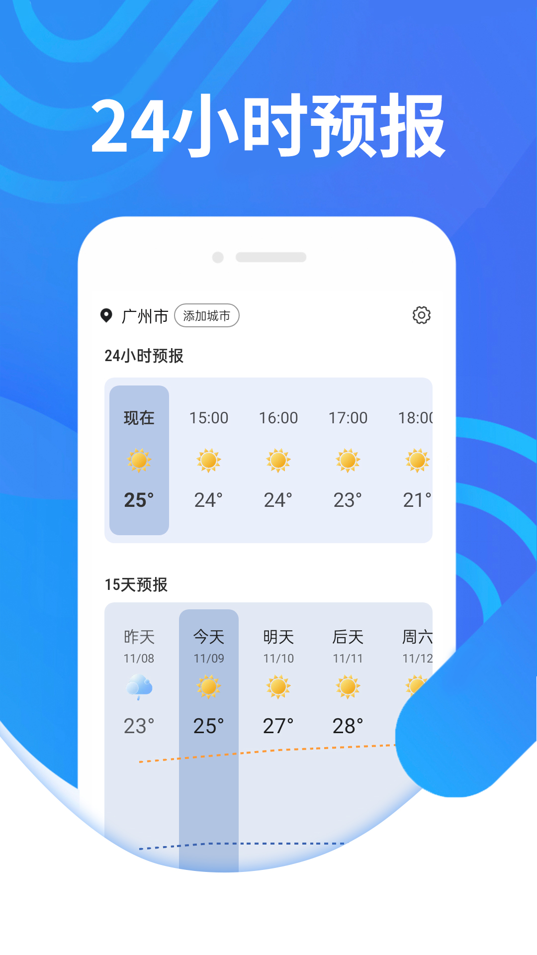 金瓜子天气app官方版图2: