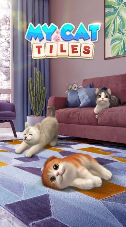我的瓦片猫咪游戏官方版（My Cat Tiles ）图2: