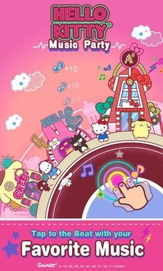 凯蒂猫音乐派对游戏中文版（Hello Kitty Music Party）图片1