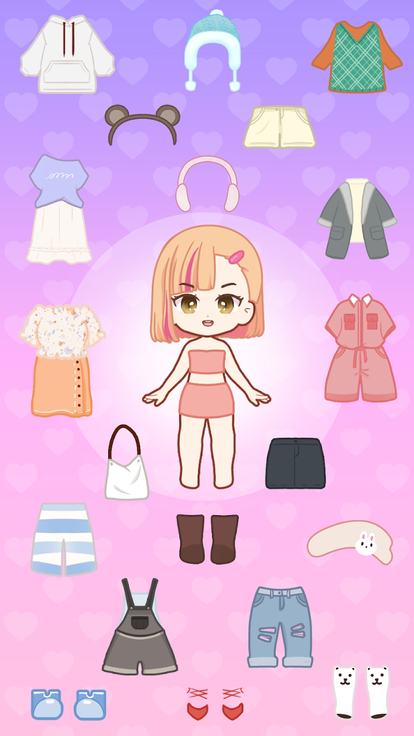 娃娃装扮甜美女孩游戏官方版图3: