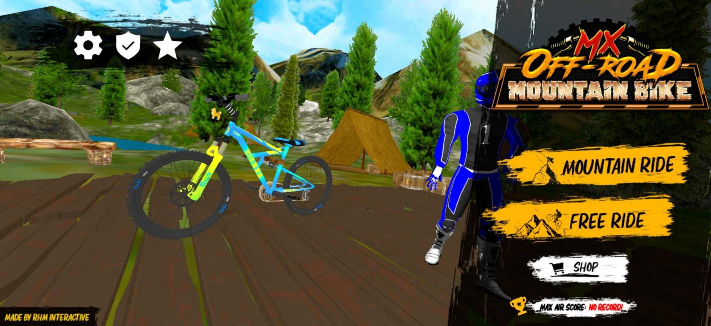MX越野山地自行车游戏安卓手机版截图1: