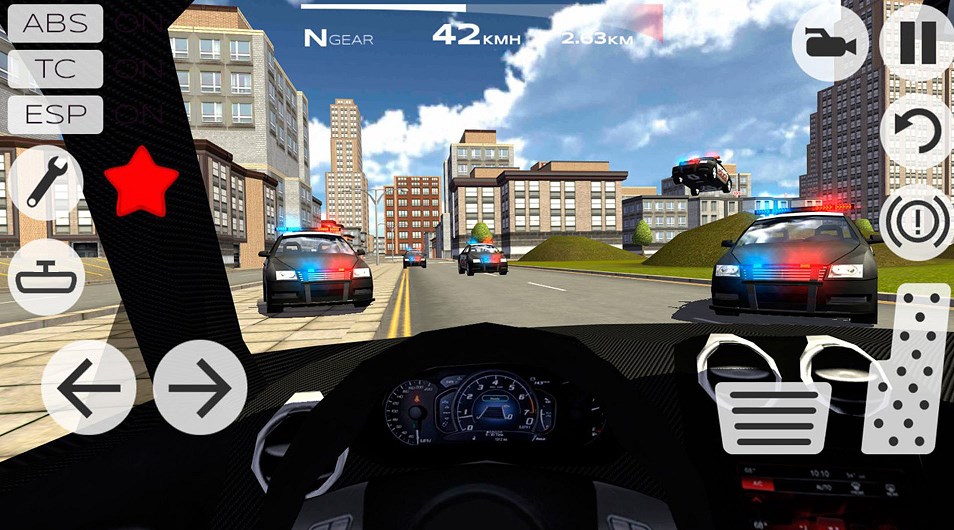 城市高速自由驾驶游戏安卓手机版图5: