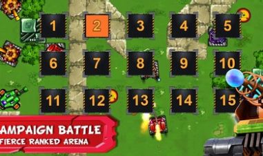 坦克大战2D游戏官方版图1: