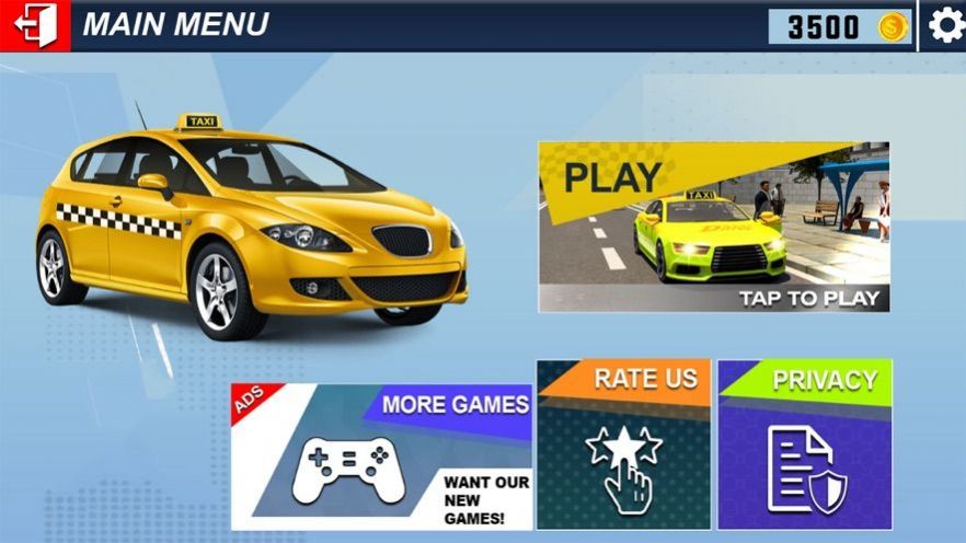 出租车模拟2023驾驶游戏中文手机版图1: