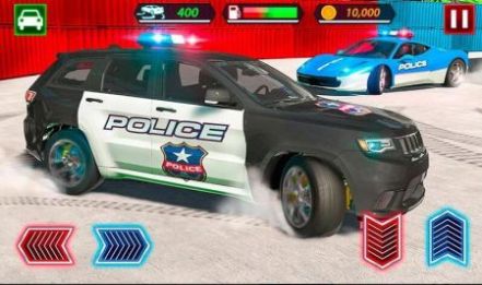 警车漂移驾驶模拟器游戏中文手机版截图2:
