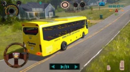 终极山脉巴士驾驶游戏中文手机版截图1:
