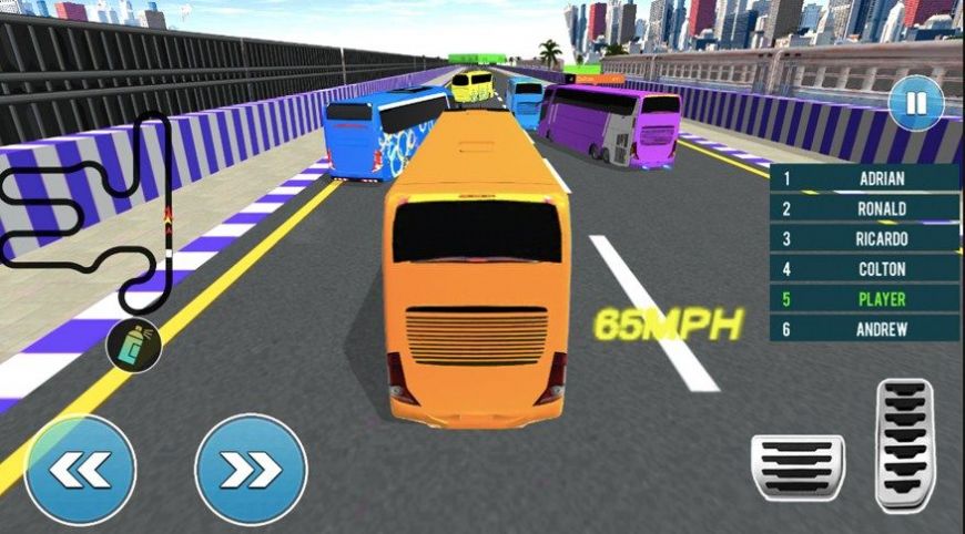巴士赛车3D巴士模拟器游戏安卓手机版图3: