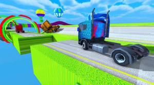 欧元卡车模拟器特技游戏图1