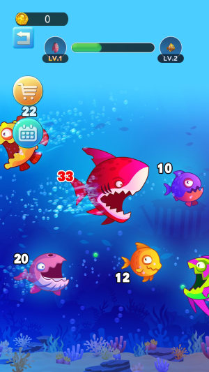 鲨鱼生存进化模拟游戏图1