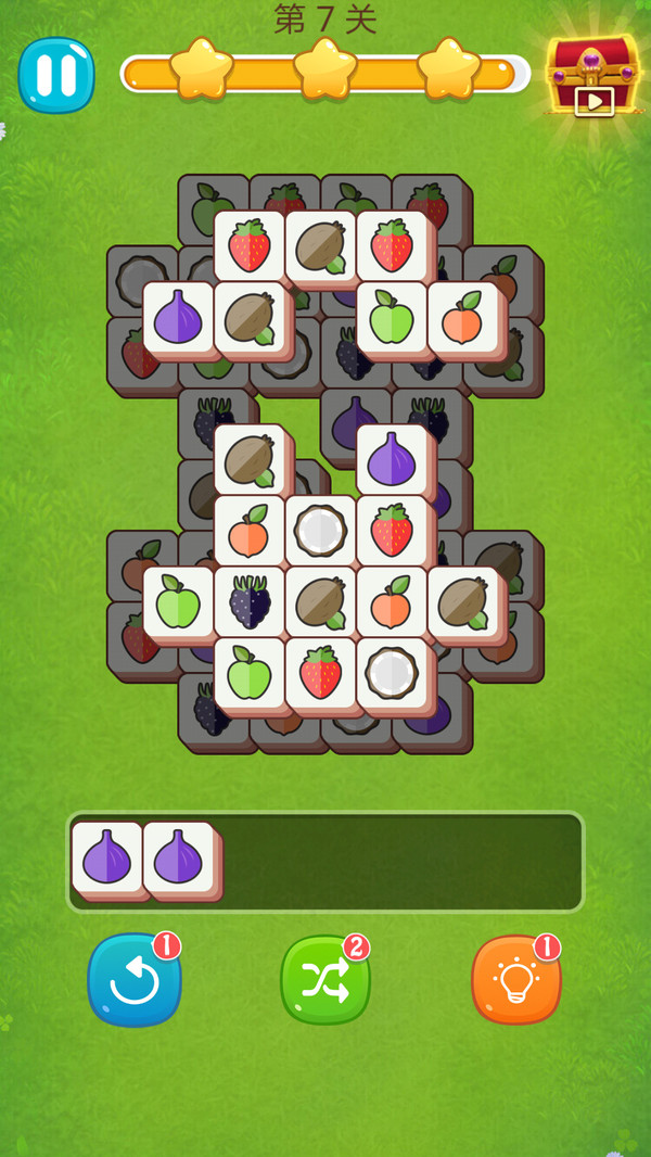 水果链接拼图游戏手机版（Fruit Link Jigsaw）图1: