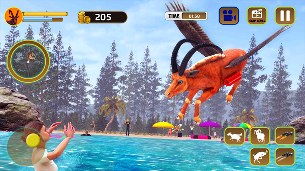 超级山羊荒野生活模拟游戏官方安卓版图2: