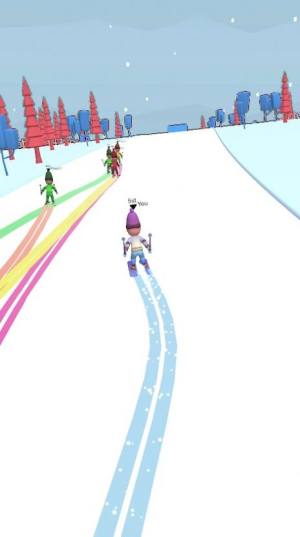 滑雪者山游戏图2
