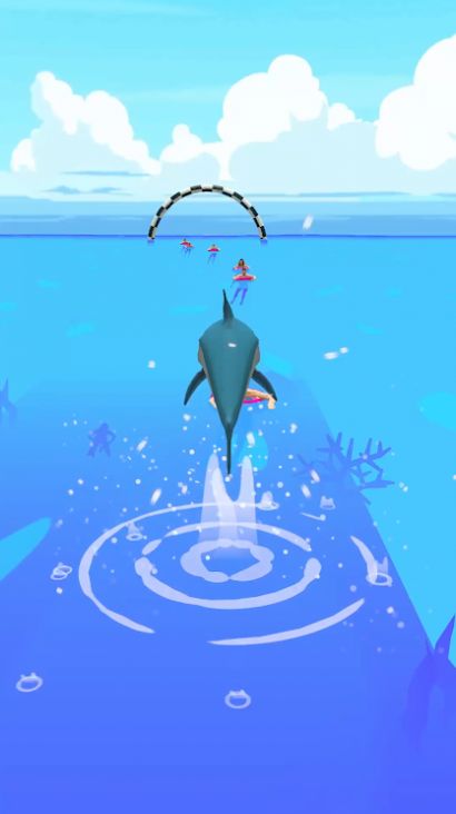 鲨鱼咬人跑游戏安卓版图片1