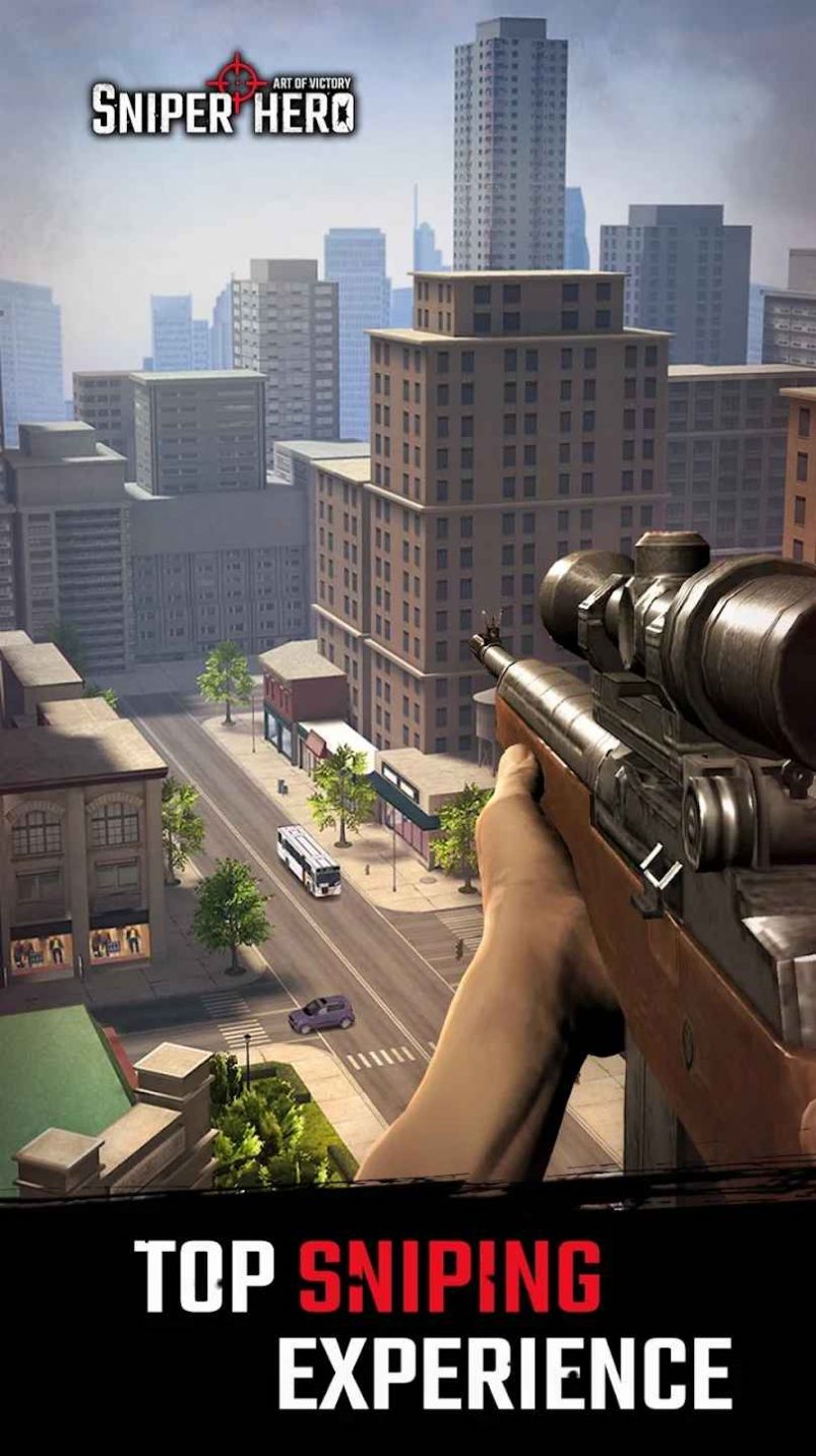 狙击英雄游戏中文手机版（Sniper Hero）图2: