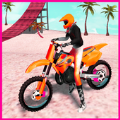 摩托沙滩自行车特技赛游戏官方版