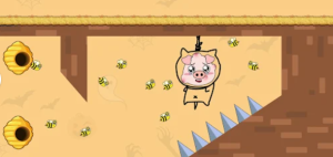 疯狂猪猪画线救援游戏图3