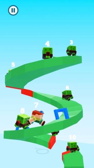 旋梯跑酷游戏官方版（Staircase Run）图片1
