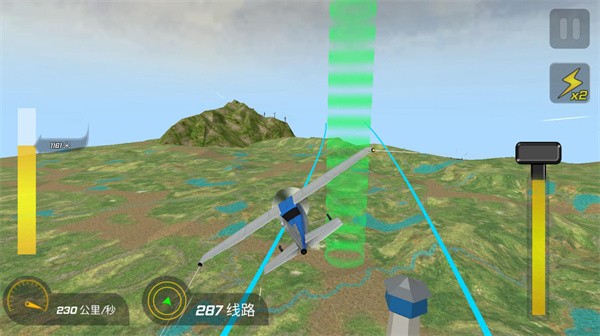 高空飞机模拟游戏手机版中文截图2: