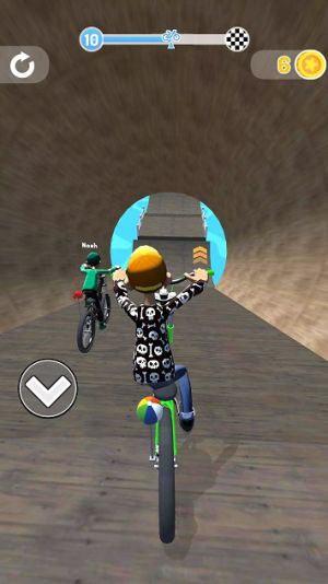 骑自行车的挑战3D游戏图1