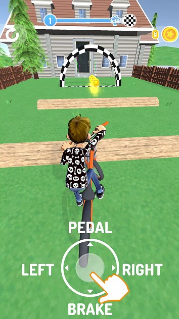 骑自行车的挑战3D游戏官方手机版图3: