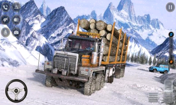 卡车雪地驾驶游戏官方手机版图片1