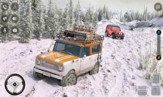 卡车雪地驾驶游戏官方手机版图2: