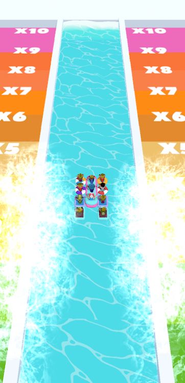 水滑梯赛跑游戏安卓版（Waterslide Run）图1: