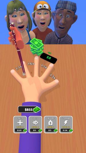 刀形手指游戏图3