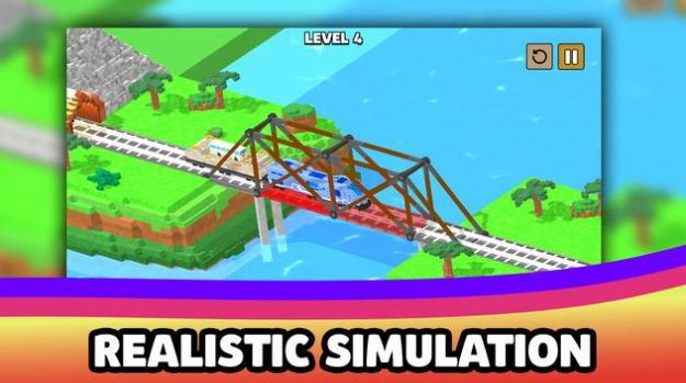 疯狂桥梁模拟器游戏安卓版图1: