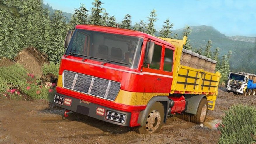 泥浆卡车模拟器亡命之徒游戏官方安卓版截图1: