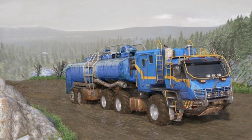 泥浆卡车模拟器亡命之徒游戏官方安卓版截图2: