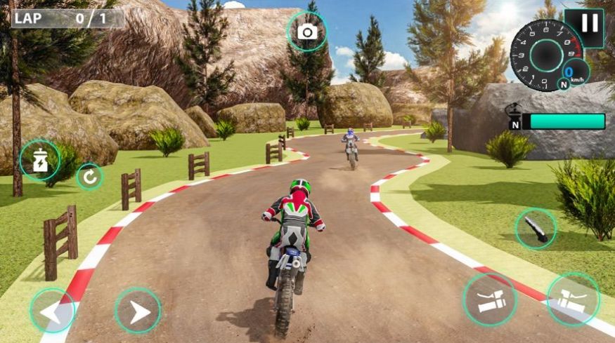 摩托车越野模拟器3D游戏官方版截图1: